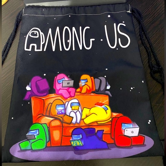 Among Us Accessories Among Us Drawstring Bag Poshmark